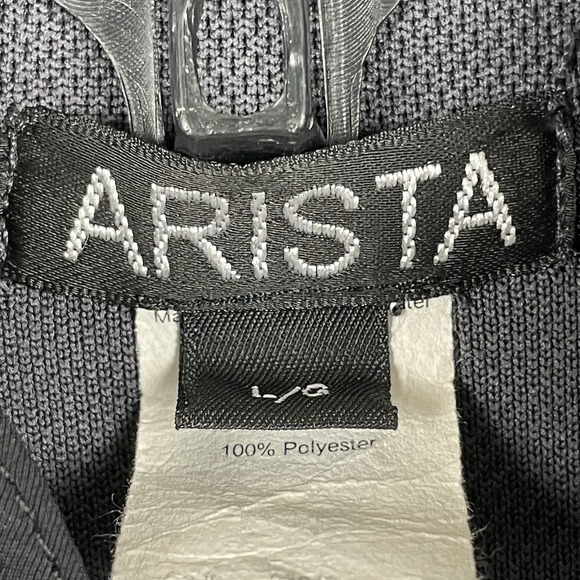 Arista 1/4 Zip Womens Large Gray Equestrian Horse Riding Pullover Performance - Picture 9 of 10